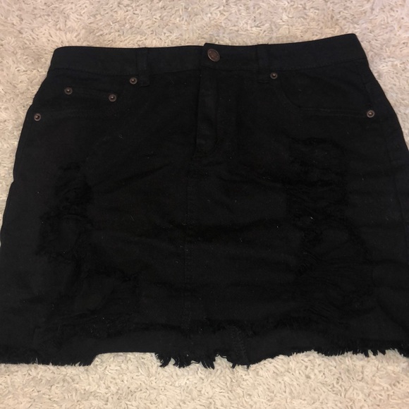 Forever 21 Dresses & Skirts - Ripped skirt